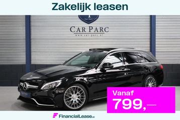 Mercedes-Benz C-klasse Estate AMG 63 LED/PANO/HUD/HALF LEER+ beschikbaar voor biedingen