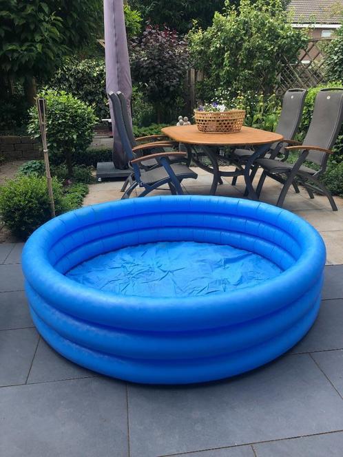 Opblaasbaar kinderbad, Tuin en Terras, Zwembaden, Zo goed als nieuw, Opblaaszwembad, Minder dan 80 cm, Minder dan 200 cm, Minder dan 200 cm