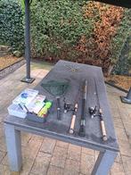 compleet sportvisset, Watersport en Boten, Hengelsport | Algemeen, Ophalen, Zo goed als nieuw, Complete hengel