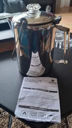 Perculator pruttelpot RVS 9 cups, Witgoed en Apparatuur, Koffiezetapparaten, Ophalen of Verzenden, Nieuw