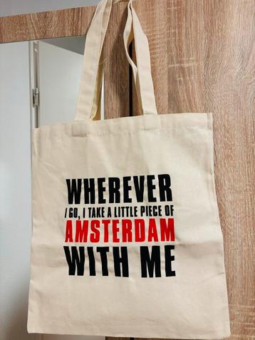 CrossCanals Amsterdam Tote Bag - Katoen beschikbaar voor biedingen