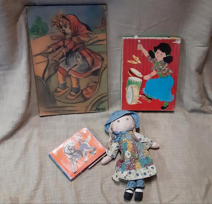 Vintage speelgoed, Kinderen en Baby's, Speelgoed | Poppen, Gebruikt, Overige typen, Ophalen of Verzenden