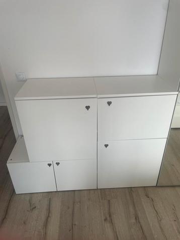 IKEA Wit Opbergkast 140x100x42cm beschikbaar voor biedingen