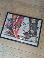 Ingelijste poster 50x70 Nike Jordan, Ophalen, Met lijst, Rechthoekig Liggend, Zo goed als nieuw