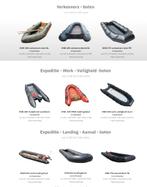 Rubberboot Hypalon  van 3.0-7.5 m. ex Army DSB Zodiac Milpro, Watersport en Boten, Rubberboten, Ophalen, Gebruikt, Minder dan 70 pk