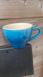 Le Creuset nieuwe blauwe grote mok / beker / soepkom, Huis en Inrichting, Keuken | Servies, Nieuw, Ophalen of Verzenden, Overige stijlen