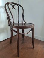 Vintage Thonet no. 16 bistro stoel / café stoel, Huis en Inrichting, Stoelen, Ophalen, Gebruikt, Bruin, Eén