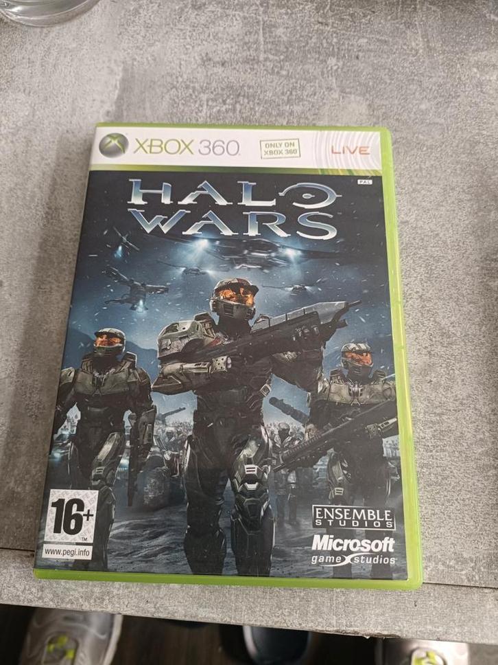 Halo Wars, Xbox 360 (EN), Spelcomputers en Games, Games | Xbox 360, Zo goed als nieuw, Strategie en Constructie, 1 speler, Vanaf 12 jaar