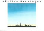Groningen- -Skyline., Groningen, Gelopen, Verzenden, 1980 tot heden