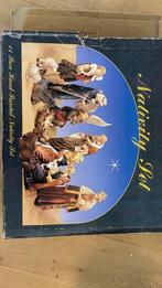 kerstgroep, 11 delig, hand geschilderd! Met reserve beelden, Verzamelen, Beelden en Beeldjes, Ophalen, Zo goed als nieuw