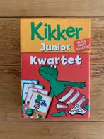 Kikker Junior kwartet, Verzamelen, Speelkaarten, Jokers en Kwartetten, Ophalen of Verzenden, Zo goed als nieuw, Kwartet(ten)