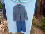 Lodenfrey maat 40 washed out denim dirndl set met janker, Ophalen of Verzenden, Gedragen, Maat 38/40 (M), Overige thema's