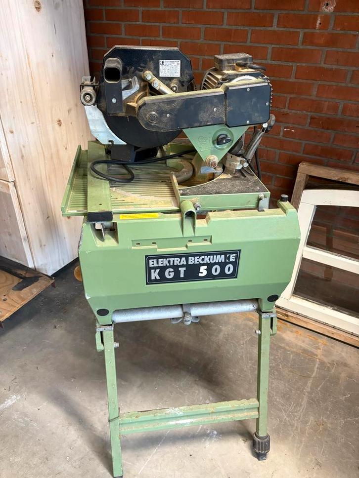 Elektra Beckum KGT 500 Tafel/Afkortzaag - Professioneel, Doe-het-zelf en Verbouw, Gereedschap | Zaagmachines, Gebruikt, Afkortzaag