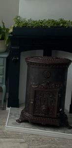 Godin kachel - Klassiek en sfeervol, Huis en Inrichting, Ophalen, Gebruikt, Houtkachel, Vrijstaand