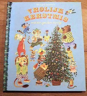 Vrolijk Kerstmis met een Gouden Randje Voorleesboek Groot beschikbaar voor biedingen