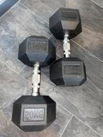 20kg hexa dumbells set, Sport en Fitness, Fitnessmaterialen, Ophalen, Zo goed als nieuw, Dumbbell