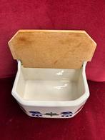 Boerenbont zoutpot voor aan de muur, Overige typen, Div, Ophalen of Verzenden, Zo goed als nieuw