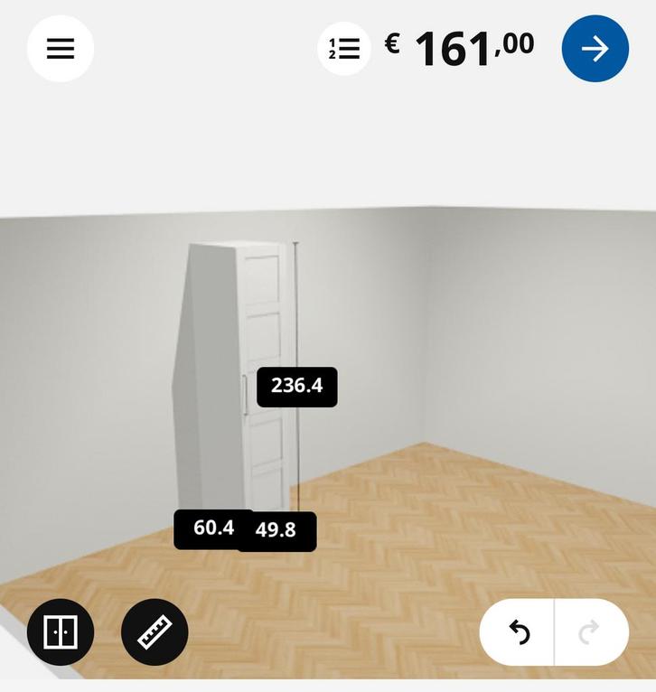 IKEA Pax kast - Nieuw in doos!, Huis en Inrichting, Kasten | Kledingkasten, Nieuw, Overige materialen, Ophalen