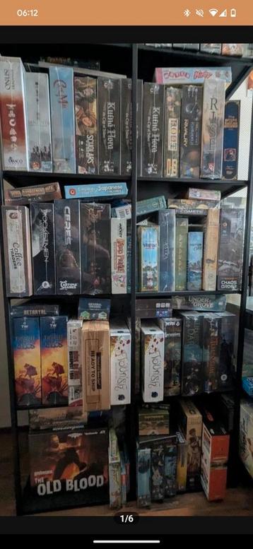 Bordspellen: Aquaria, Forestry, Seti, Dune beschikbaar voor biedingen