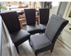 Eetkamer stoelen, Ophalen, Gebruikt, Vier, Grijs