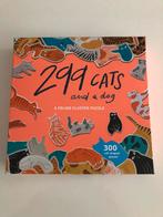 A Feline cluster puzzel 299 katten en 1 hond, Minder dan 500 stukjes, Legpuzzel, Zo goed als nieuw, Ophalen