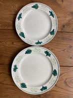 Gezocht ontbijt en dinerbord boerenbont Aquarelle, Antiek en Kunst, Ophalen of Verzenden