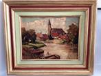 Victor Gilsoul olieverf schilderij., Antiek en Kunst, Kunst | Schilderijen | Klassiek, Ophalen of Verzenden