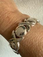 M239/Zilveren ITALY Modernist armband, Sieraden, Tassen en Uiterlijk, Armbanden, Gebruikt, Verzenden, X, Zilver