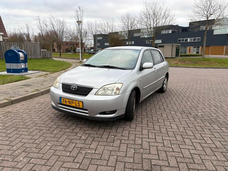 Toyota Corolla 1.6 Vvt-i 5DR Linea SOL 2004 Grijs, Auto's, Toyota, Particulier, Corolla, Airbags, Airconditioning, Bluetooth, Centrale vergrendeling