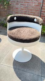 Space age Futura Tulp Tulip stoeltje, Huis en Inrichting, Fauteuils, Ophalen, Gebruikt, Minder dan 75 cm, Stof