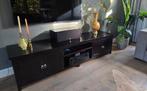 Zwart houten dressoir - 200cm breed, Ophalen