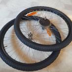 24 Inch Wielenset Met Binnen en Buitenband Met 6 Schijven, Overige merken, Minder dan 10 versnellingen, Gebruikt, Aluminium