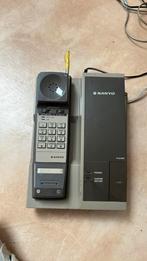 Vintage, Sanyo retro draadloze telefoon, Ophalen of Verzenden, Gebruikt
