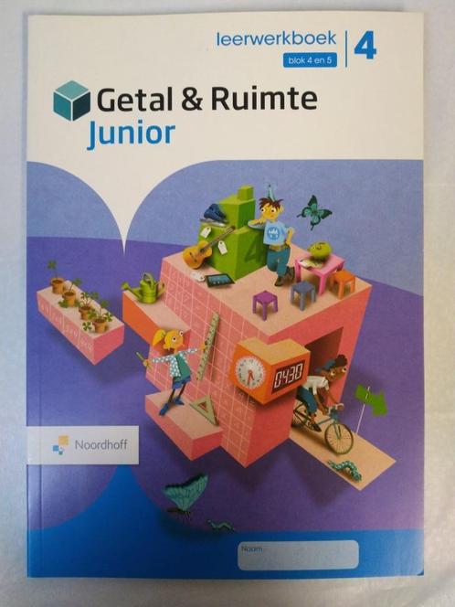 Getal en Ruimte Junior - Groep 4 - Leerwerkboek Blok 4 en 5., Boeken, Schoolboeken, Nieuw, Overige vakken, Overige niveaus, Ophalen of Verzenden