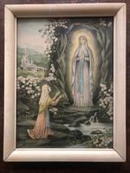 Vintage Lourdes Jubileum Herdenkingsprint, Ophalen of Verzenden