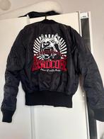 100% hardcore bomber, Ophalen of Verzenden, Zo goed als nieuw, Maat 46 (S) of kleiner, Zwart