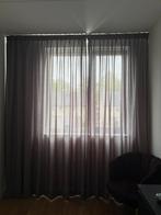 Antraciet overgordijnen, Huis en Inrichting, Ophalen of Verzenden, Zo goed als nieuw, Overige kleuren, 200 cm of meer