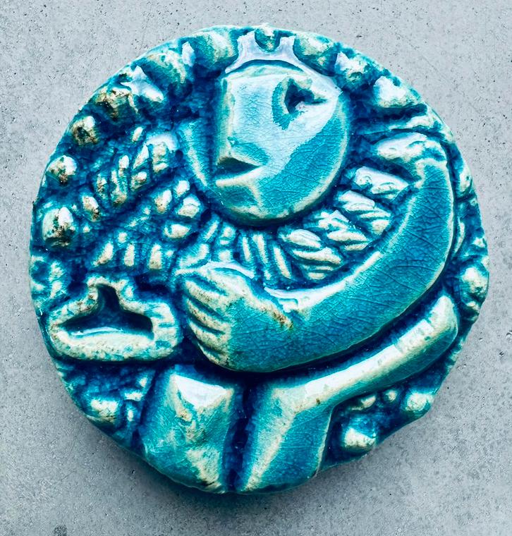 Presse-Papier van De Porceleyne Fles, Antiek en Kunst, Antiek | Keramiek en Aardewerk, Ophalen of Verzenden