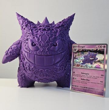 Pokémon: Gengar 3D print  beschikbaar voor biedingen