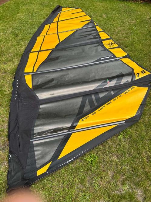 Point-7 AC-Z 6.4 en 7.2, Watersport en Boten, Windsurfen, Gebruikt, Zeil, Minder dan 250 cm, 7 m² of meer, Ophalen