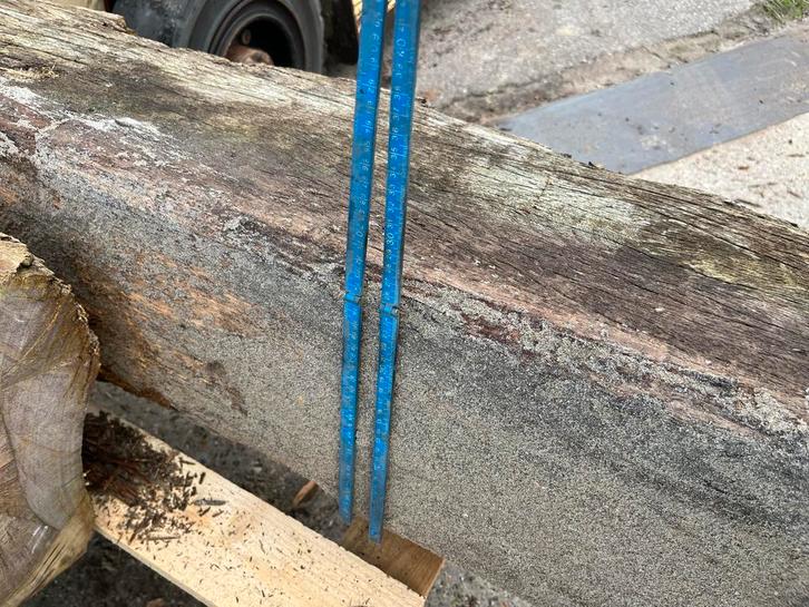 Azobe Balken - Hardhout voor Dampalen, Doe-het-zelf en Verbouw, Hout en Planken, Gebruikt, Balk, Overige houtsoorten, 300 cm of meer