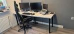 ikea  bureaublad 200 x 60 cm, Huis en Inrichting, Bureaus, Ophalen, Gebruikt