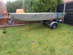 Qwest aluminium visboot 380 met trailer evt met motor, Gebruikt, Aluminium, Ophalen of Verzenden, 3 tot 6 meter
