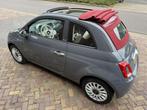 Fiat 500 C 1.0 Hybrid Lounge / Cabrio Elektrisch Dak / Cruis, Stof, Gebruikt, 4 stoelen, Start-stop-systeem