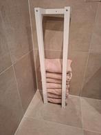 Handdoekrek grenen hout wit, Huis en Inrichting, Woonaccessoires | Wandplanken en Boekenplanken, Ophalen, Nieuw