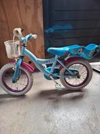 Frozen kinderfiets 14 inch, Fietsen en Brommers, Fietsen | Meisjes, Ophalen, Gebruikt, 14 inch of minder, Handrem
