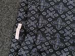 Te Koop: STUDIO ANNELOES Broek,  mt XL.  Zwart/Paars (J-143), Studio Anneloes, Zwart, Maat 46/48 (XL) of groter, Ophalen of Verzenden