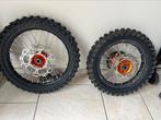 Ktm 85 husqvarna gas gas haan wielen set 17/14 inch (klein), Motoren, Ophalen of Verzenden, Gebruikt