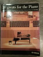 50 Greats for the Piano - Yamaha Speelboek, Muziek en Instrumenten, Ophalen of Verzenden
