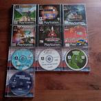 9 PS1 Spelen en 2 lege doosjes T.E.A.B., Vanaf 3 jaar, Overige genres, Gebruikt, Ophalen of Verzenden
